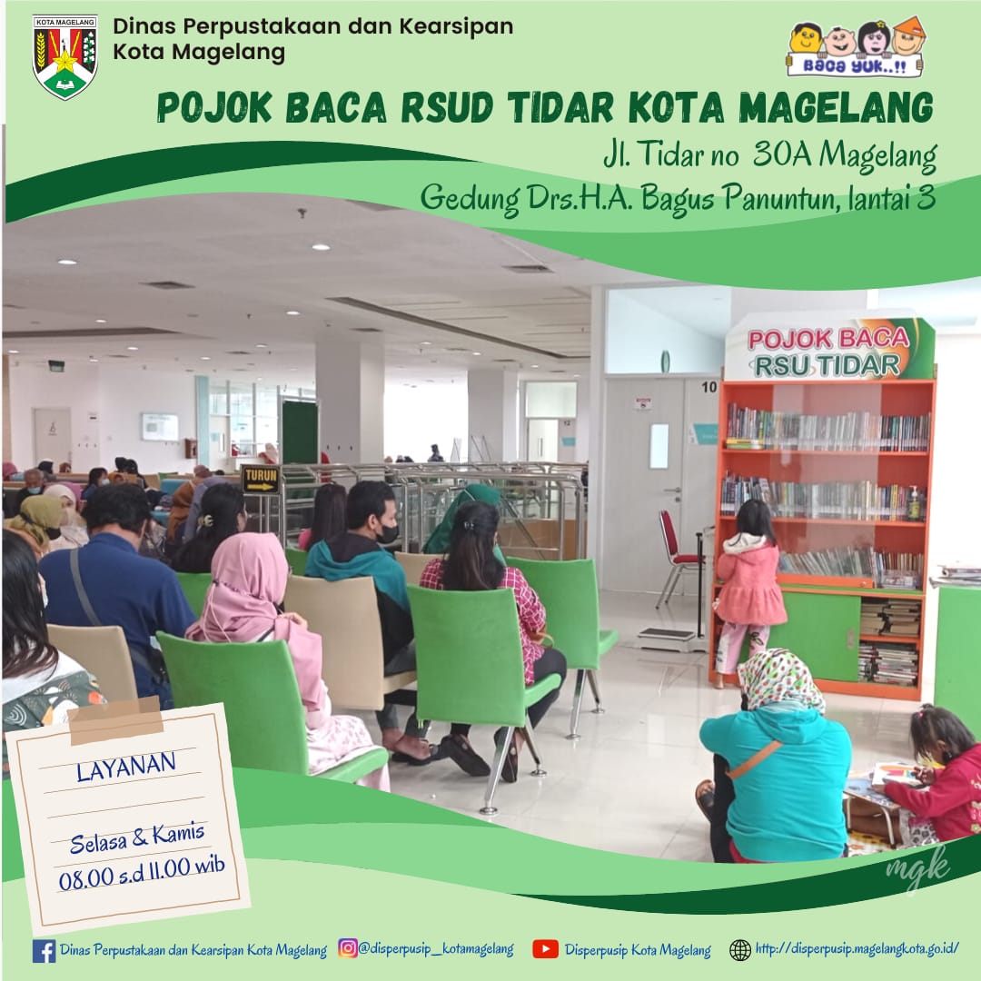 Pojok Baca RSUD Tidar Kota Magelang