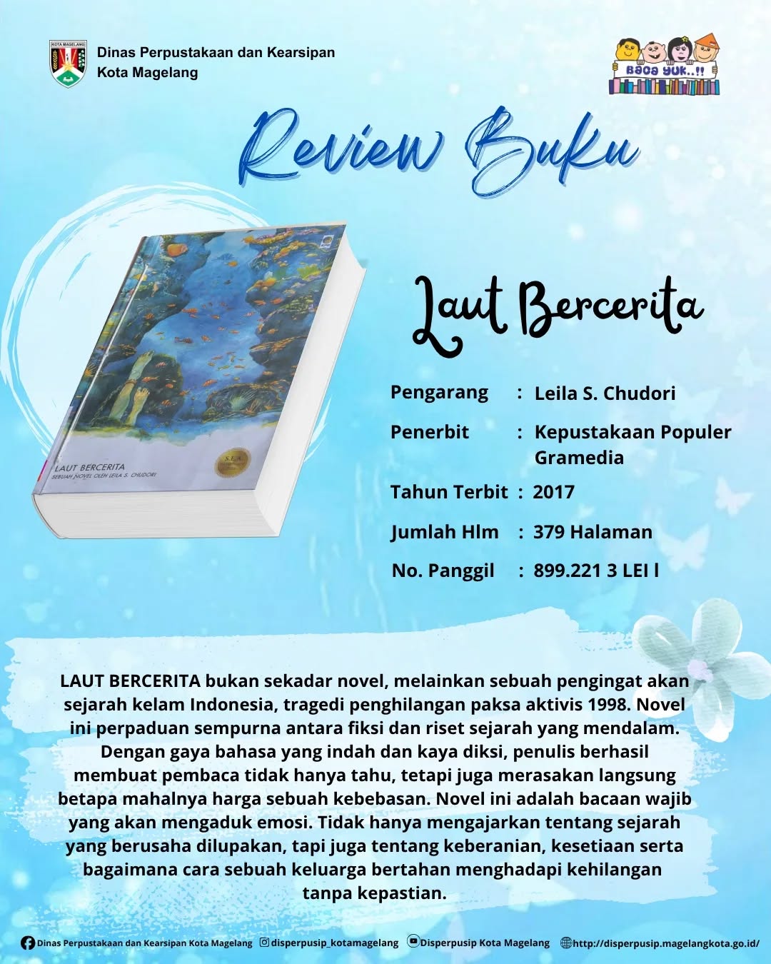 Rivew Buku Laut Bercerita