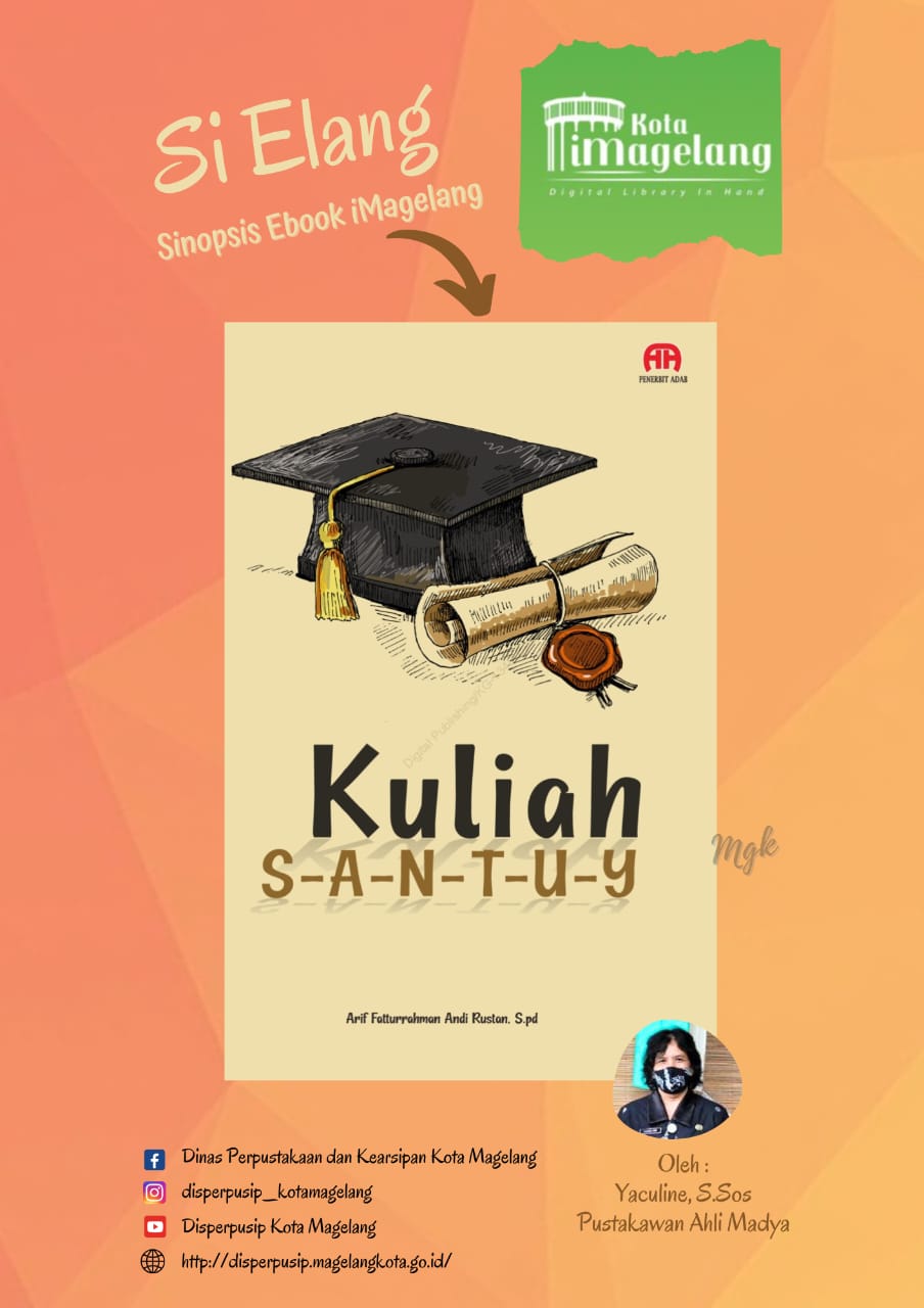 SI ELang Berjudul Kuliah S-A-N-T-U-Y di Aplikasi iMagelang