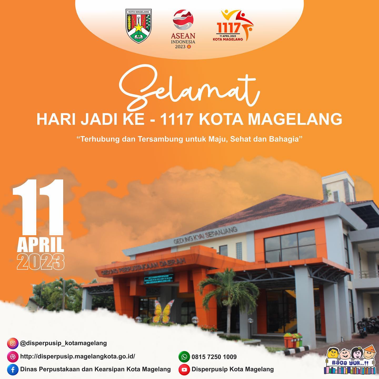 Selamat Hari Jadi Kota Magelang ke 1117