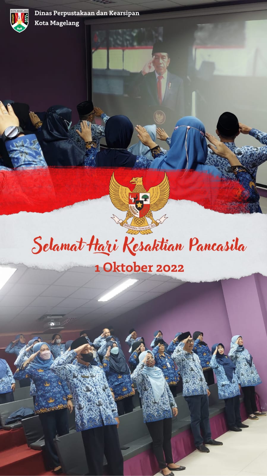 Selamat Hari Kesaktian Pancasila 1 Oktober 2022