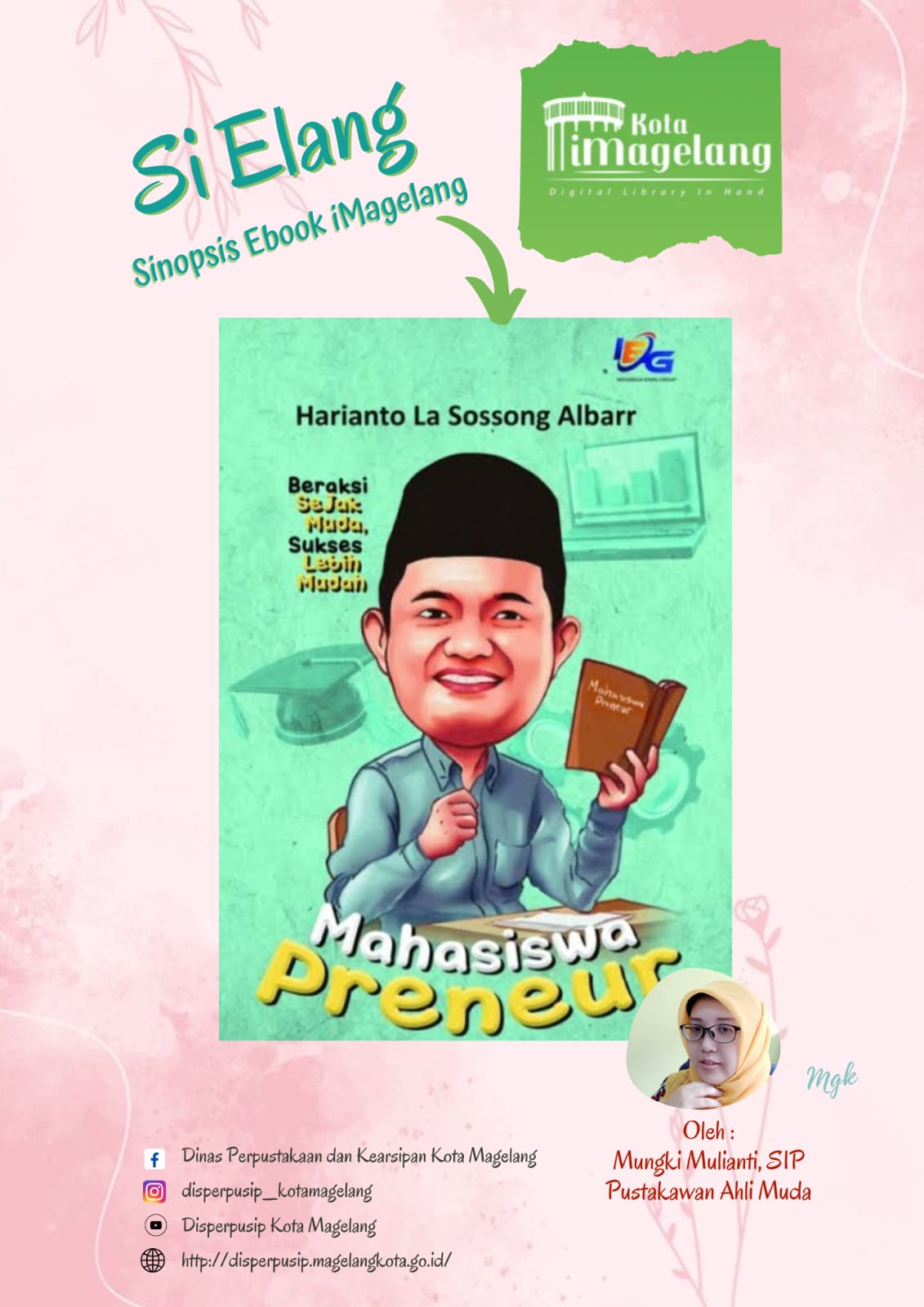 Si Elang Berjudul  Mahasiswa Preneur di Aplikasi iMagelang