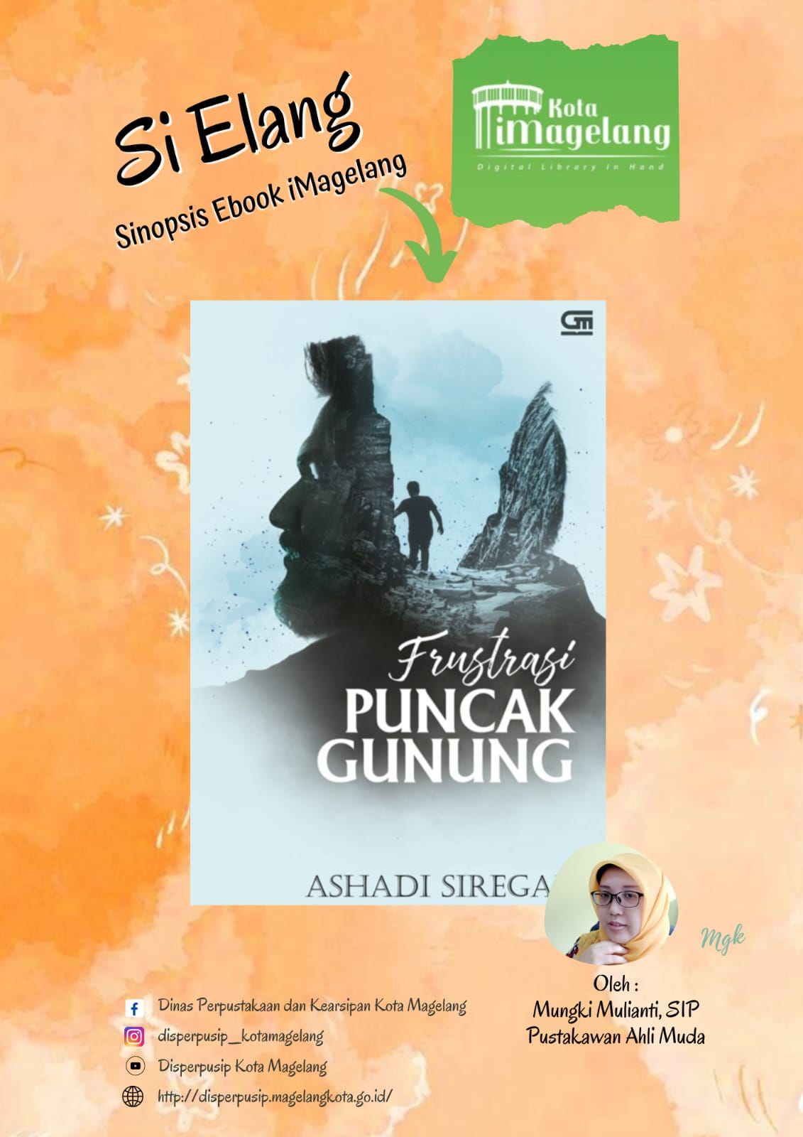 Si Elang Berjudul Frustasi Puncak Gunung di Aplikasi iMagelang