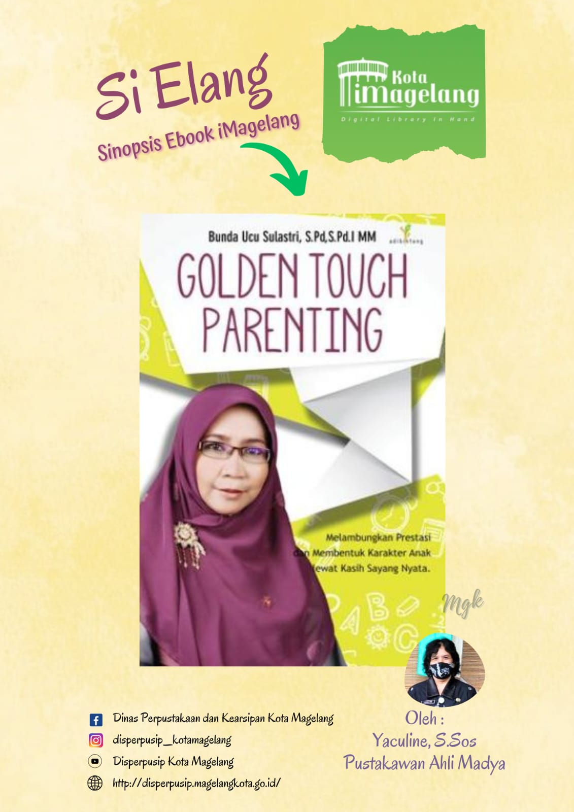 Si Elang Berjudul Golden Touch Parenting di Aplikasi iMagelang
