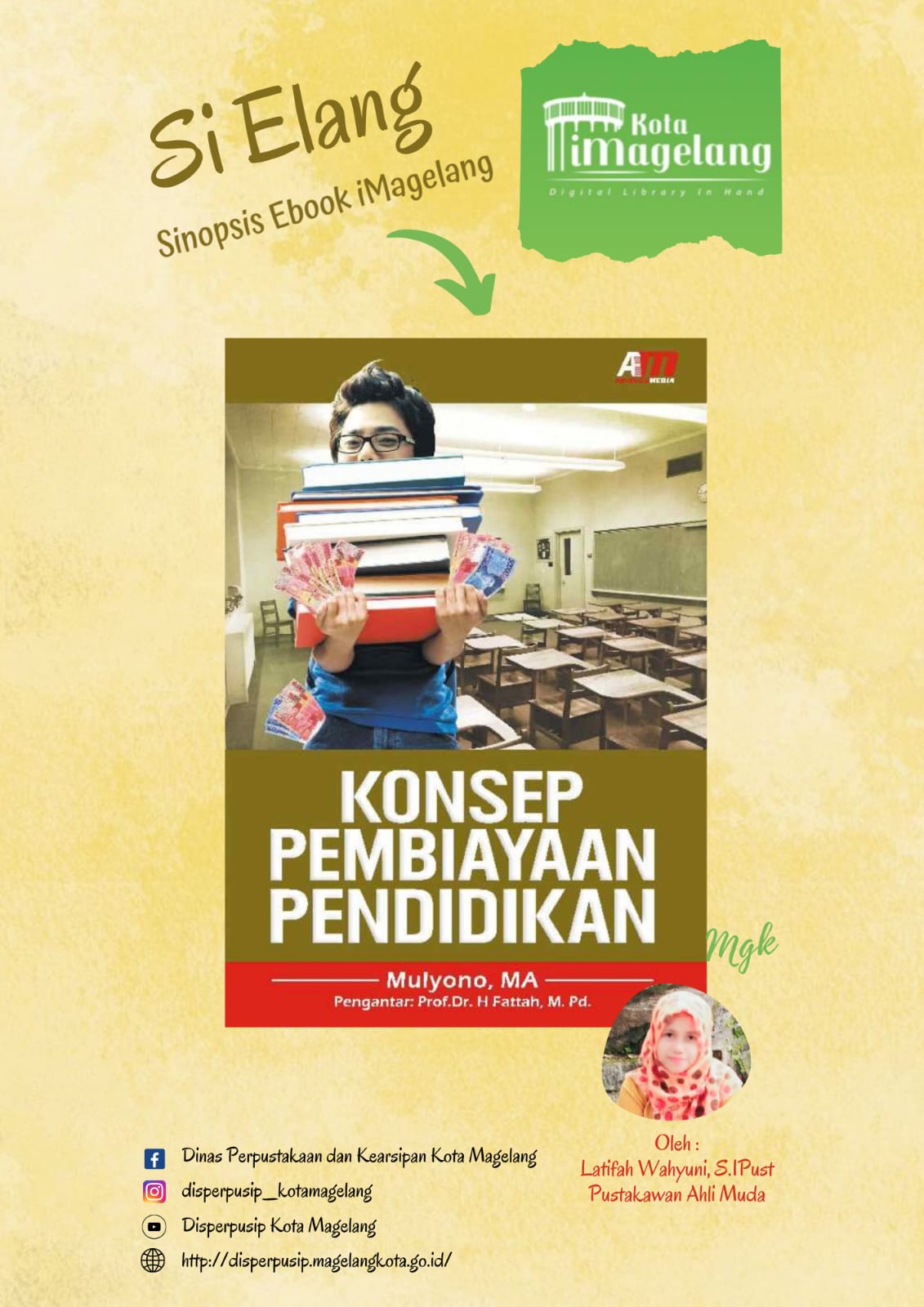 Si Elang Berjudul Konsep Pembiayaan Pendidikan di Aplikasi iMagelang