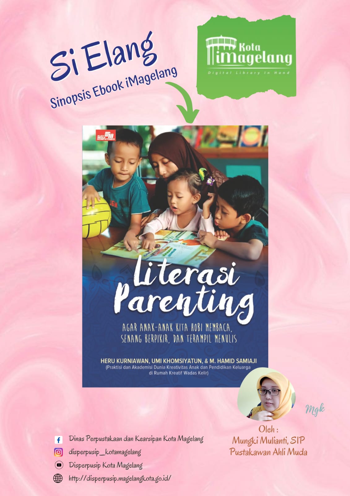 Si Elang Berjudul Literasi Parenting di Aplikasi I Magelang