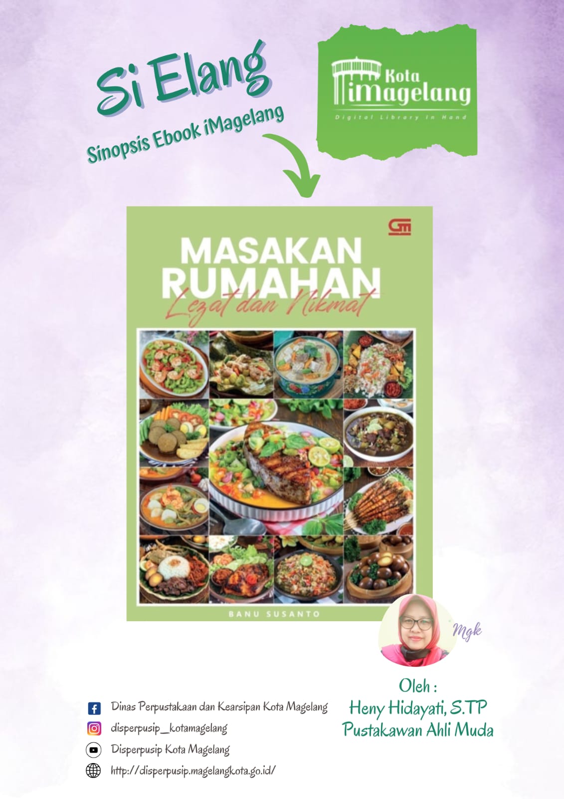 Si Elang Berjudul Masakan Rumahan Lezat dan Nikmat di Aplikasi IMagelang