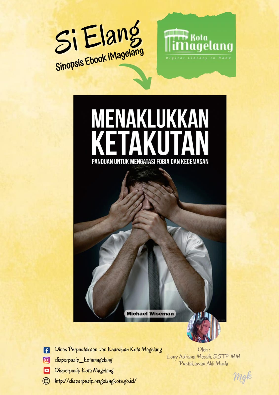 Si Elang Berjudul Menaklukan Ketakutan di Aplikasi iMagelang