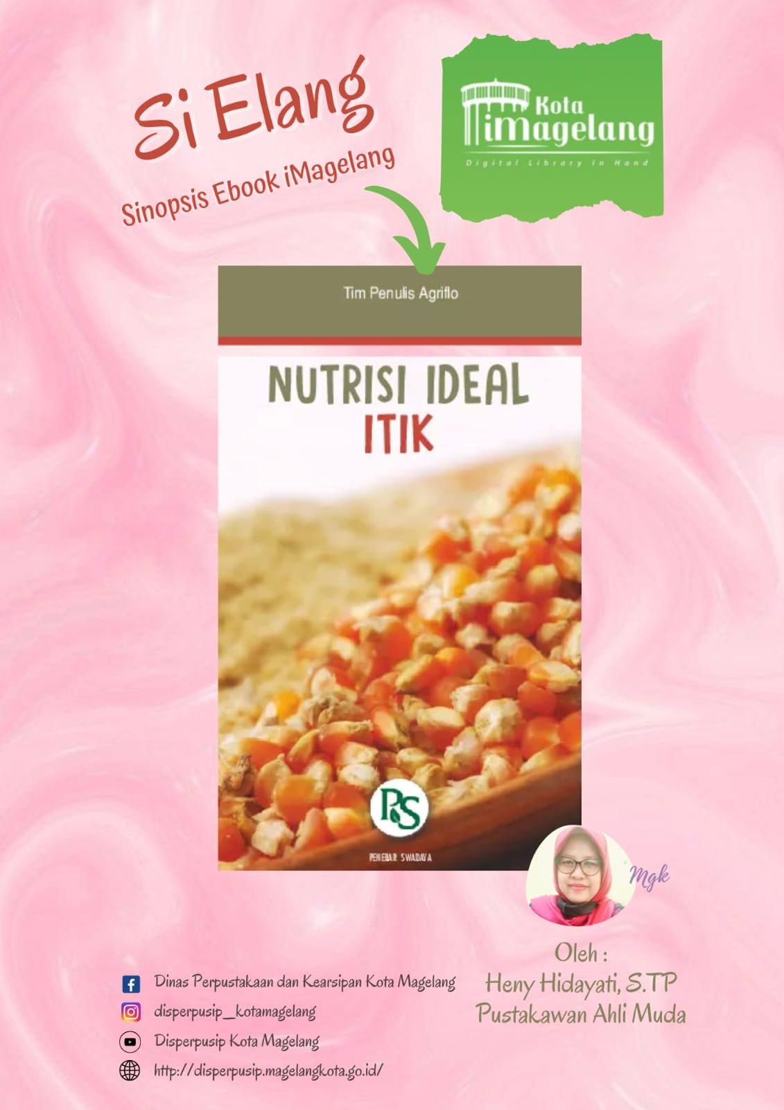 Si Elang Berjudul Nutrisi Ideal Itik di Aplikasi iMagelang