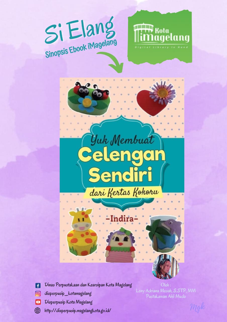 Si Elang Berjudul Yuk Membuat Celengan Sendiri dari Kertas Kokoro di Aplikasi iMagelang