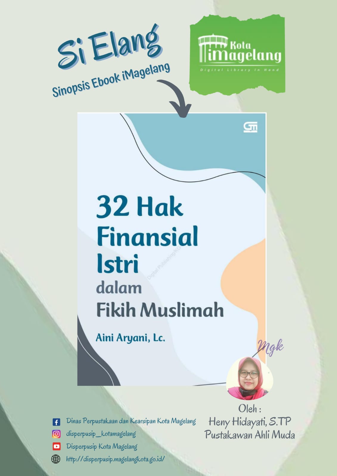 Si Elang berjudul 32 Hak Finansial Istri dalam Fikih Muslimah di Aplikasi iMagelang