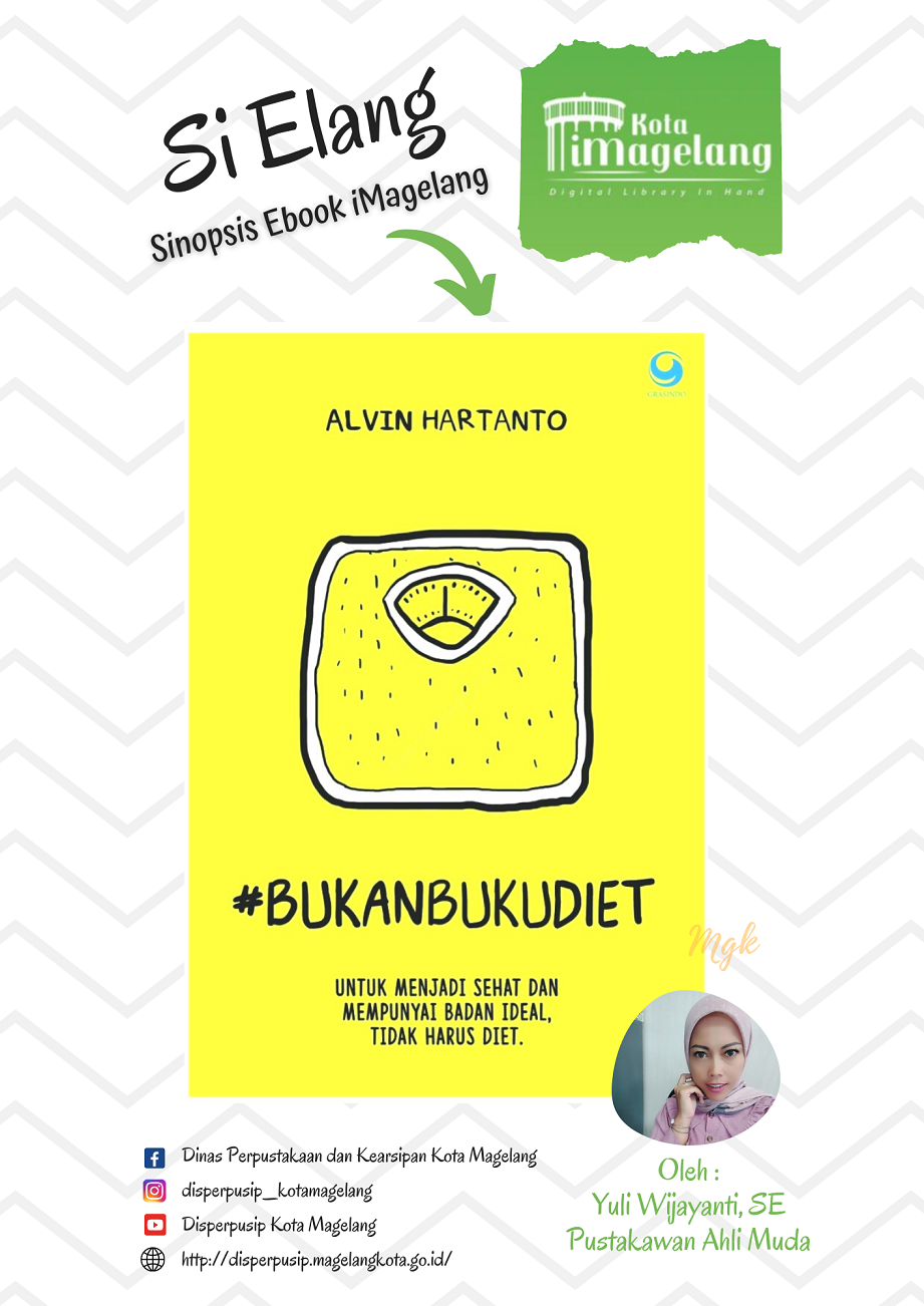 Si Elang tentang Bukan Buku Diet di Aplikasi iMagelang