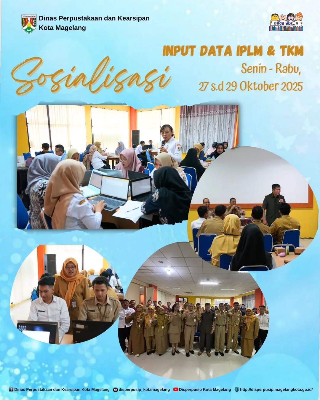 Sosialisasi Input Data IPLM dan TKM Tahun 2025