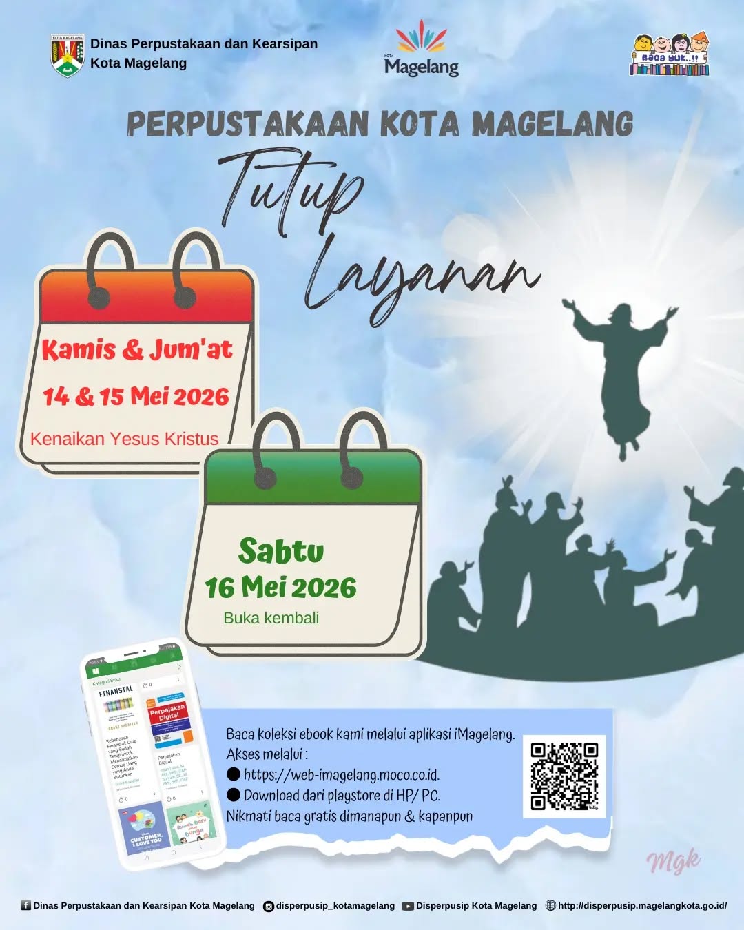 Tutup Layanan Hari Nasional Kenaikan Yesus Kristus