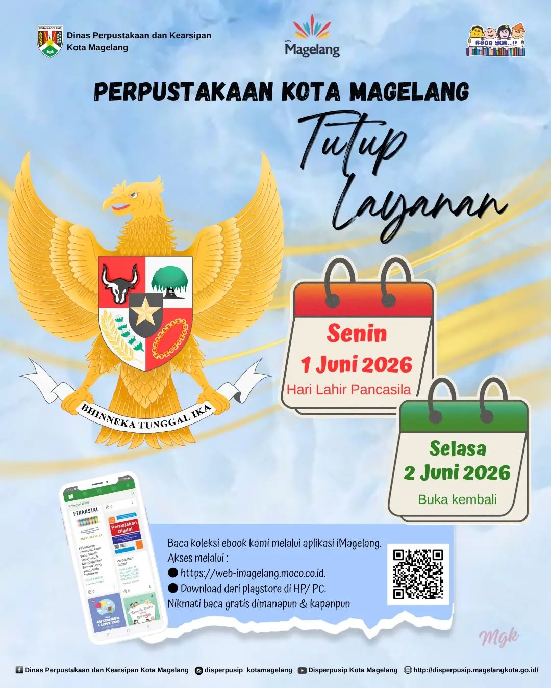 Tutup Layanan Peringatan Hari Lahir Pancasila