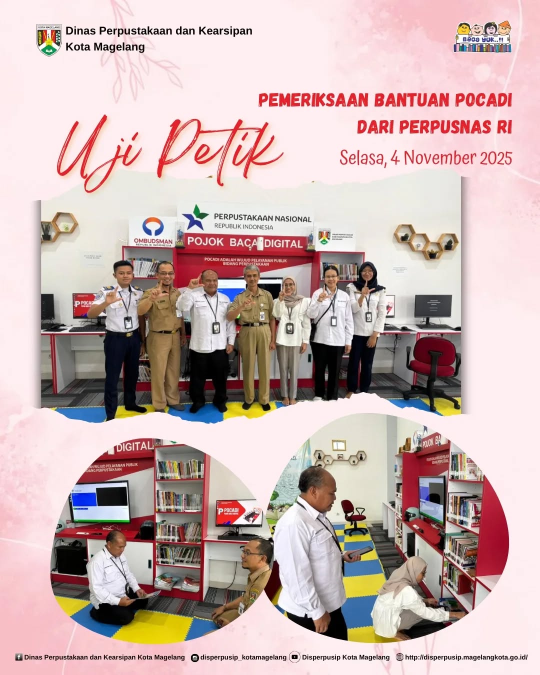 Uji Petik Pemeriksaan Bantuan Perpustakaan Umum