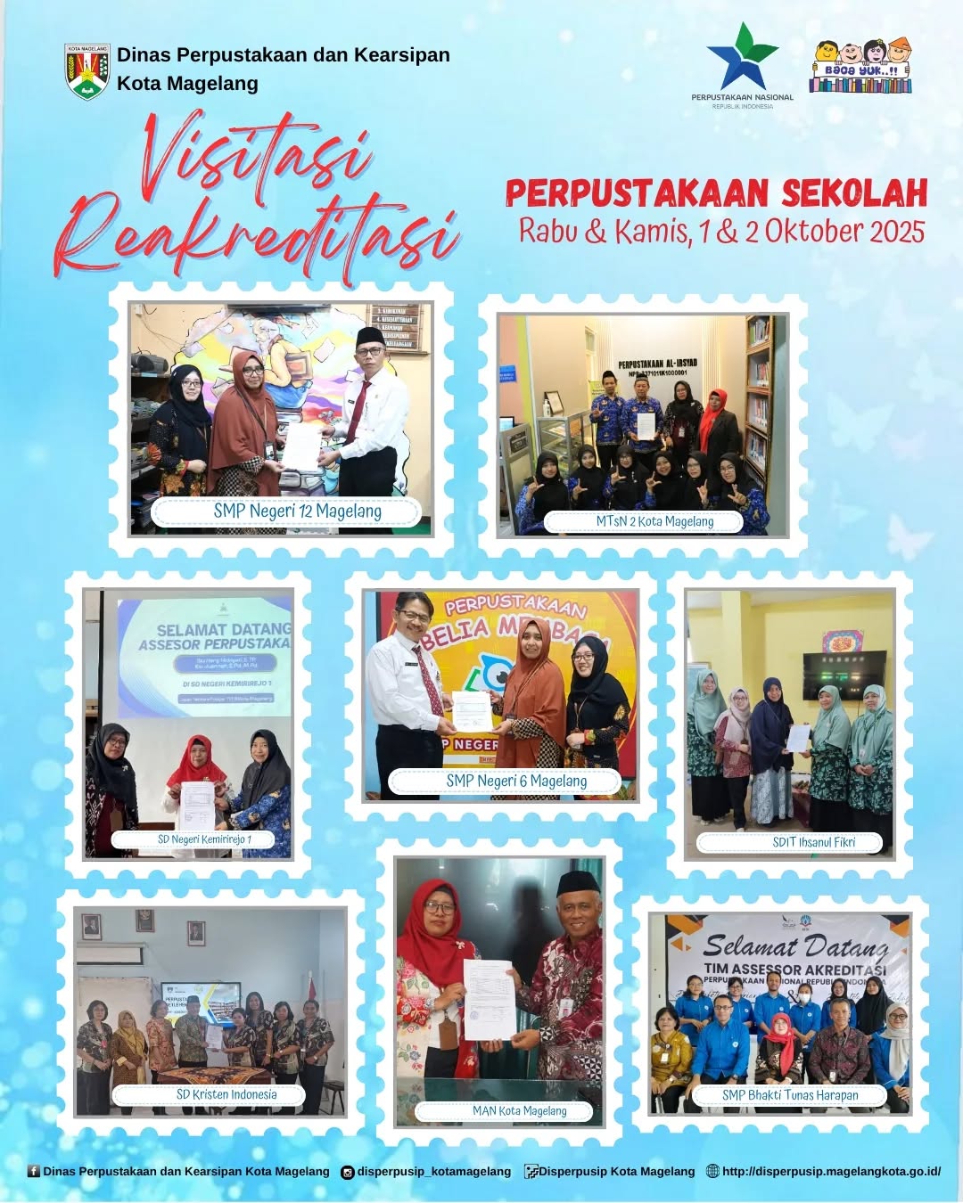 Visitasi Reakreditasi Perpustakaan Sekolah