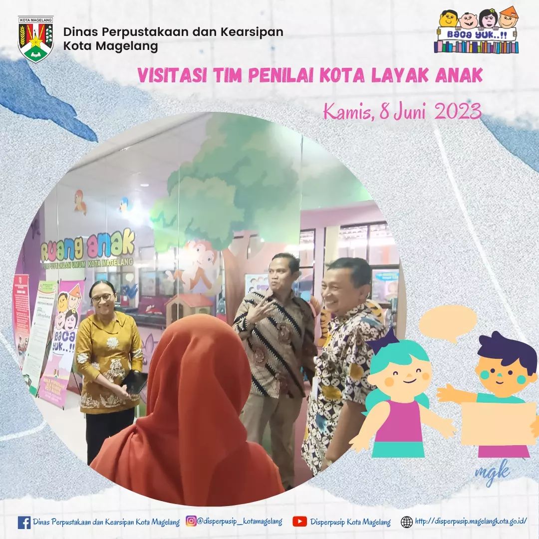 Visitasi Tim Penilai Kota Layak Anak