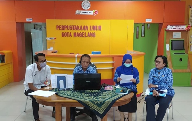 WEBINAR DISPERPUSIP BERSAMA IPI KOTA MAGELANG