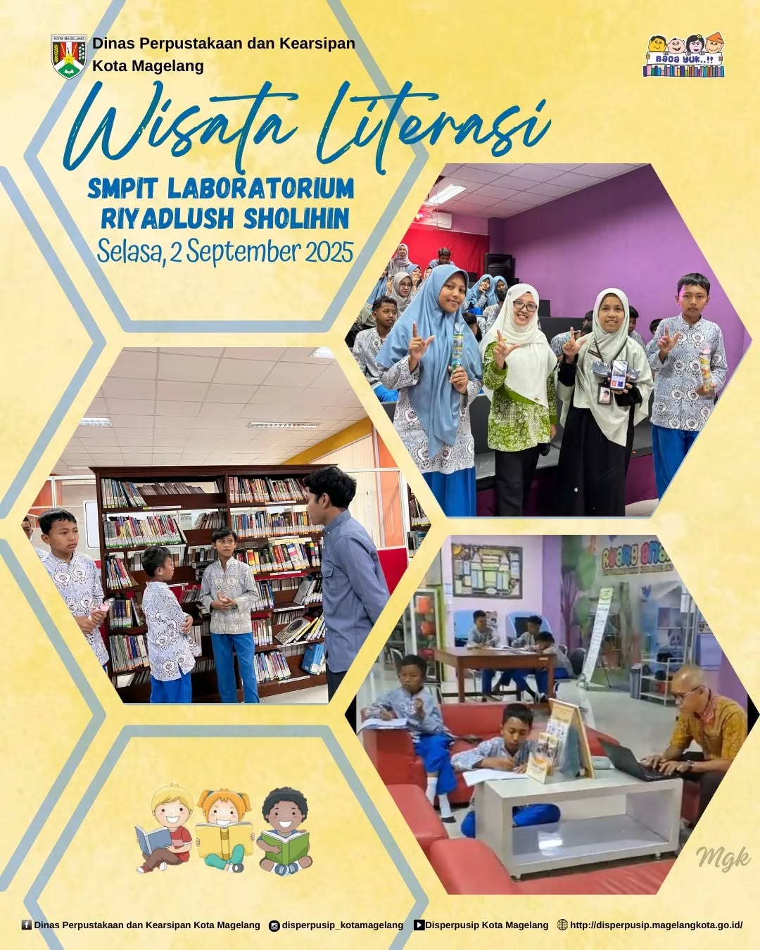 WIsata Literasi SMP IT Laboratorium Riyadlush Sholihin