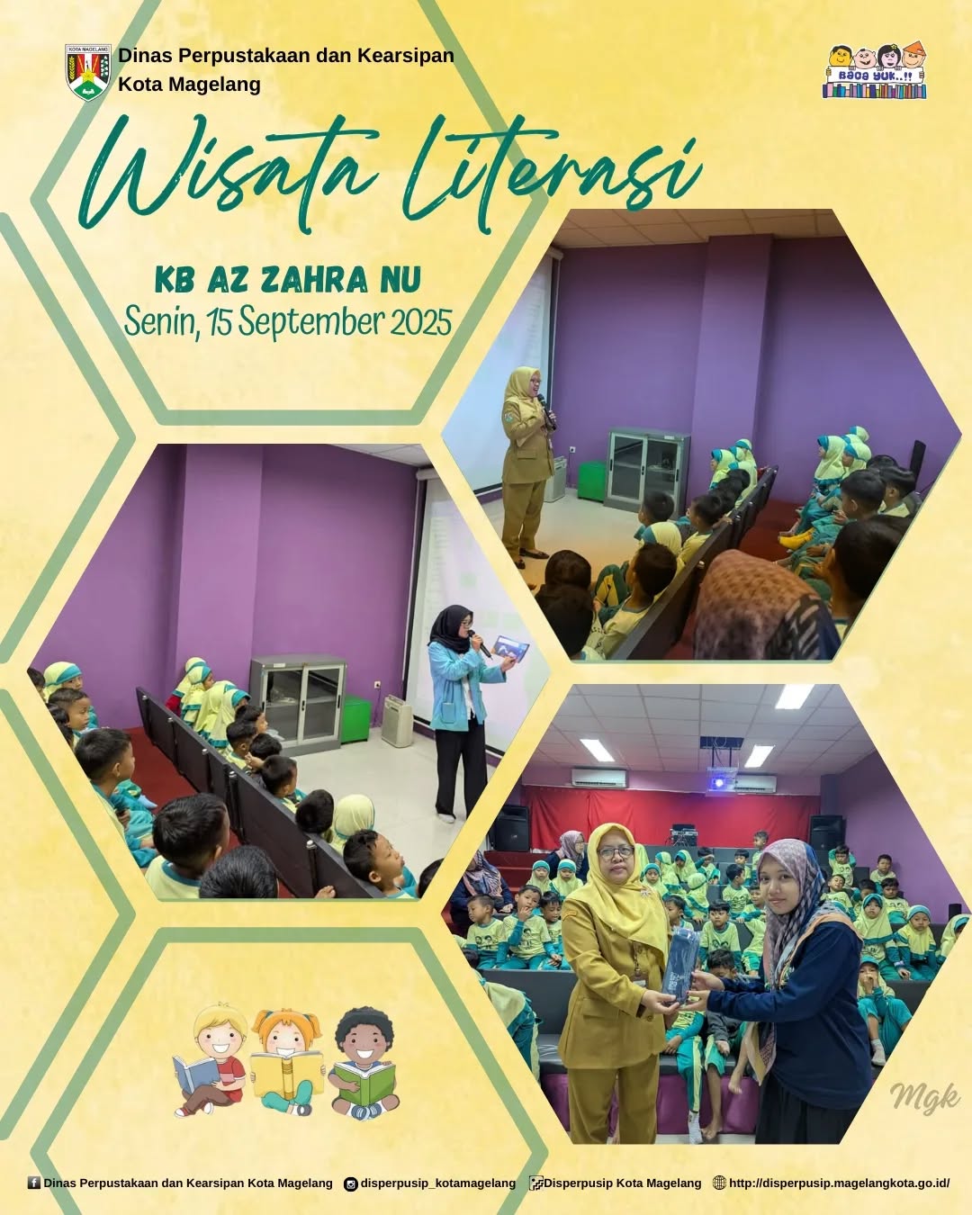 Wisata LIterasi KB Az Zahra NU