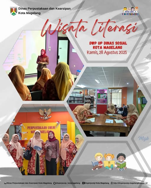 Wisata Literasi DWP UP Dinas Sosial Kota Magelang