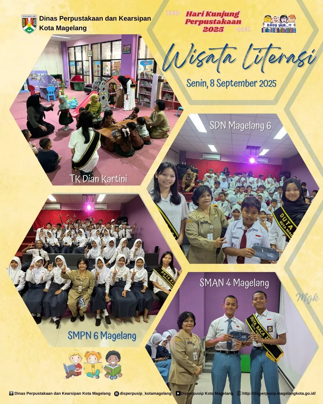 Wisata Literasi Dalam Rangka Hari Kunjung Perpustakaan 2025