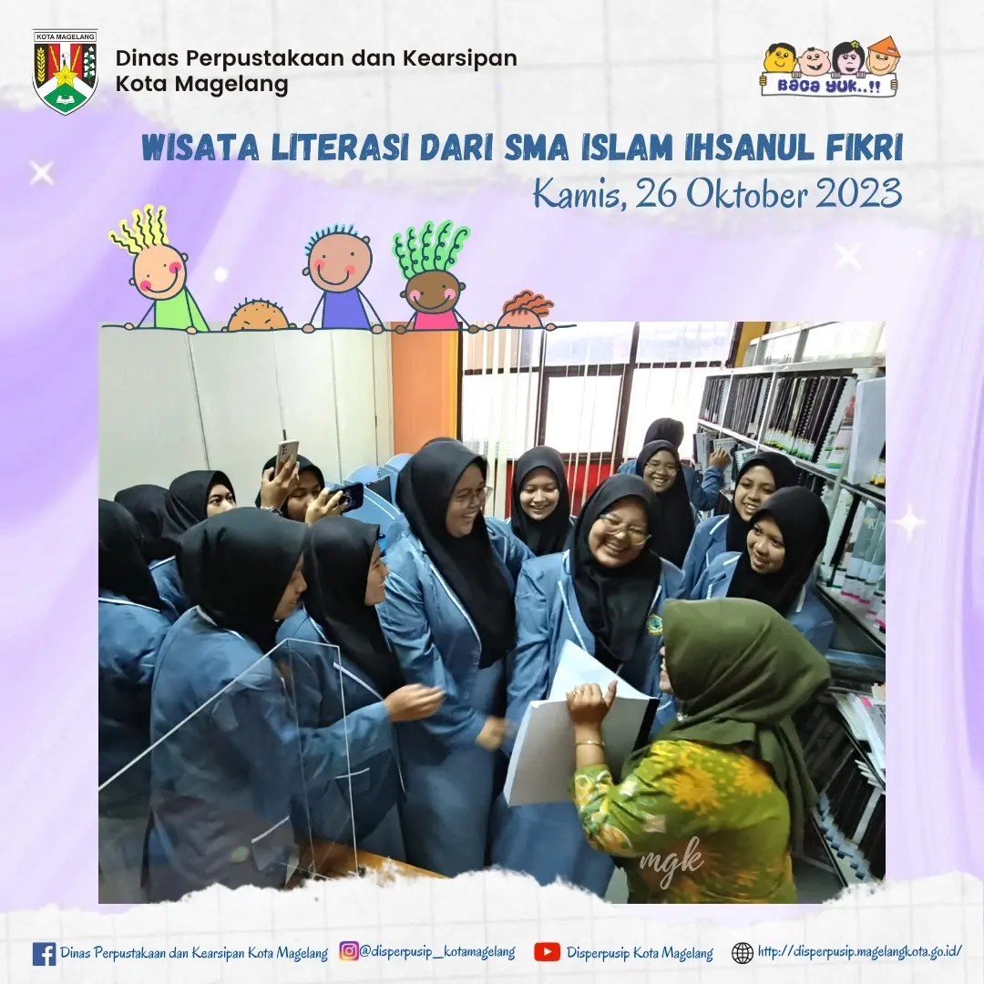 Wisata Literasi Dari SMA Islam Ihsanul Fikri