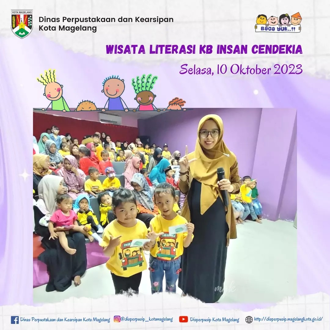 Wisata Literasi KB Insan Cendekia