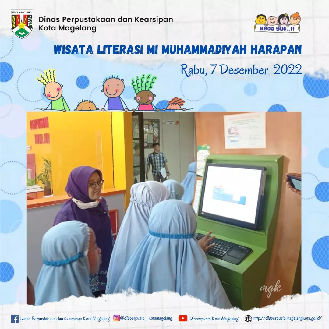 Wisata Literasi MI Muhammadiyah Harapan