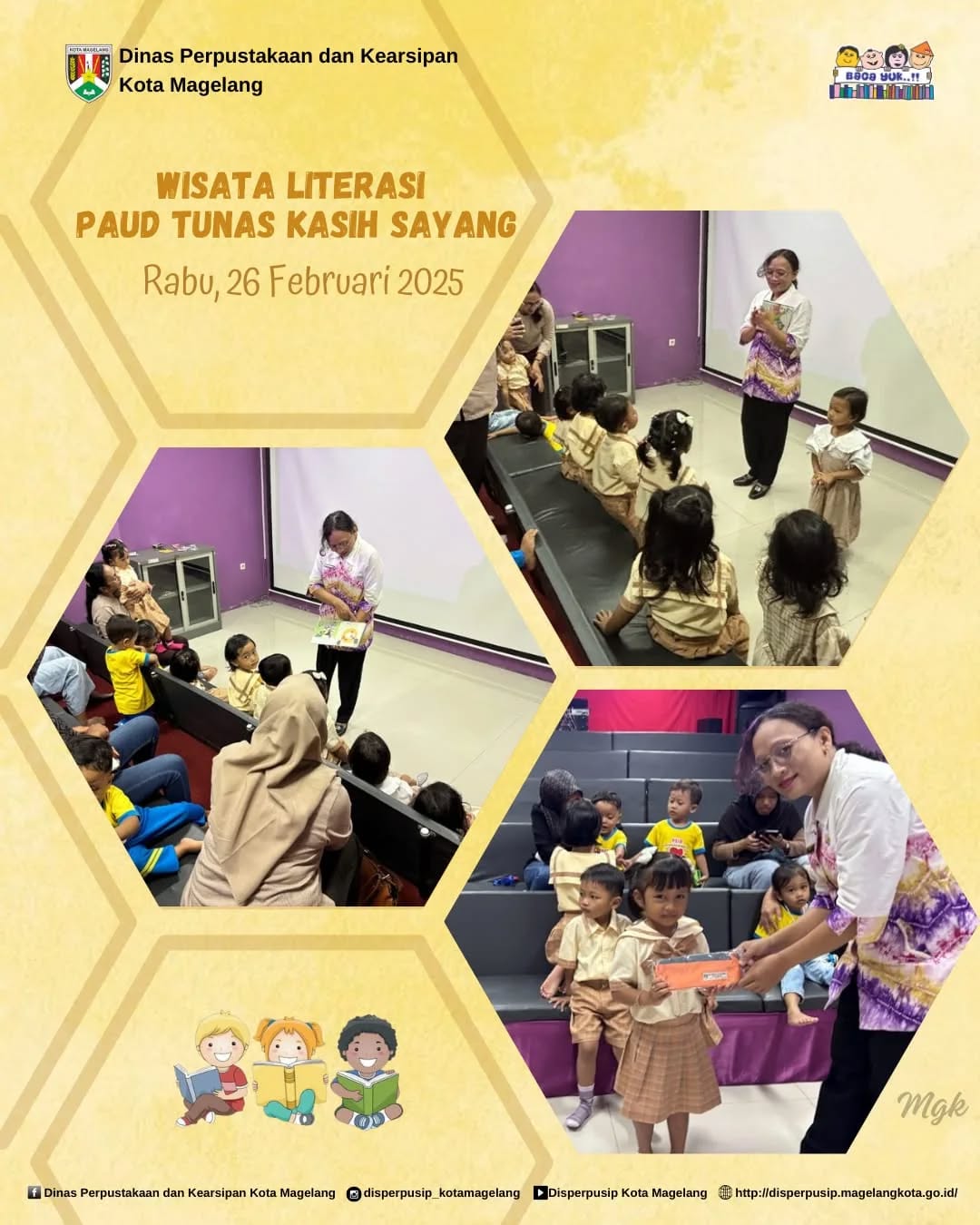 Wisata Literasi Paud Tunas Kasih