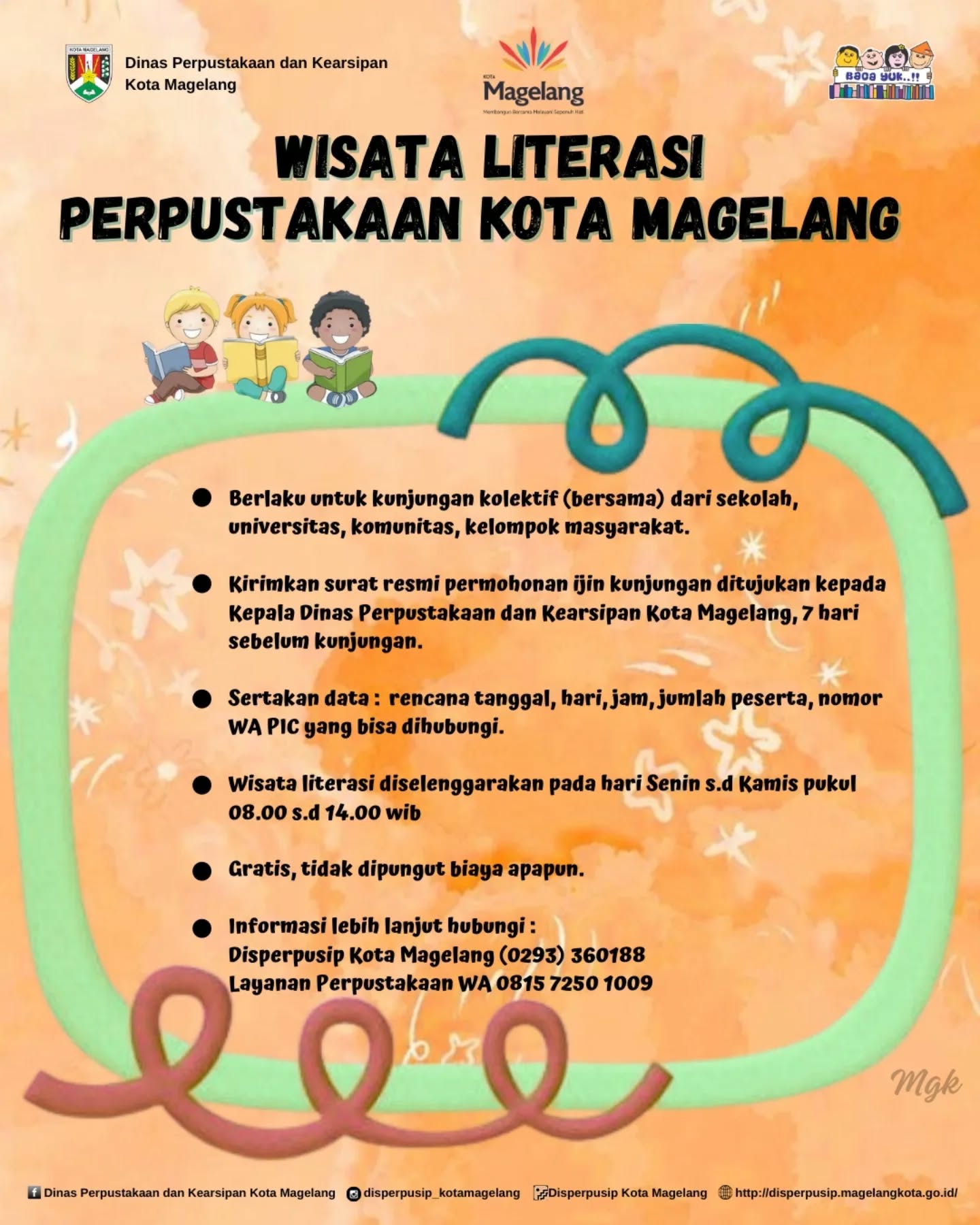 Wisata Literasi Perpustakaan Umum Kota Magelang 