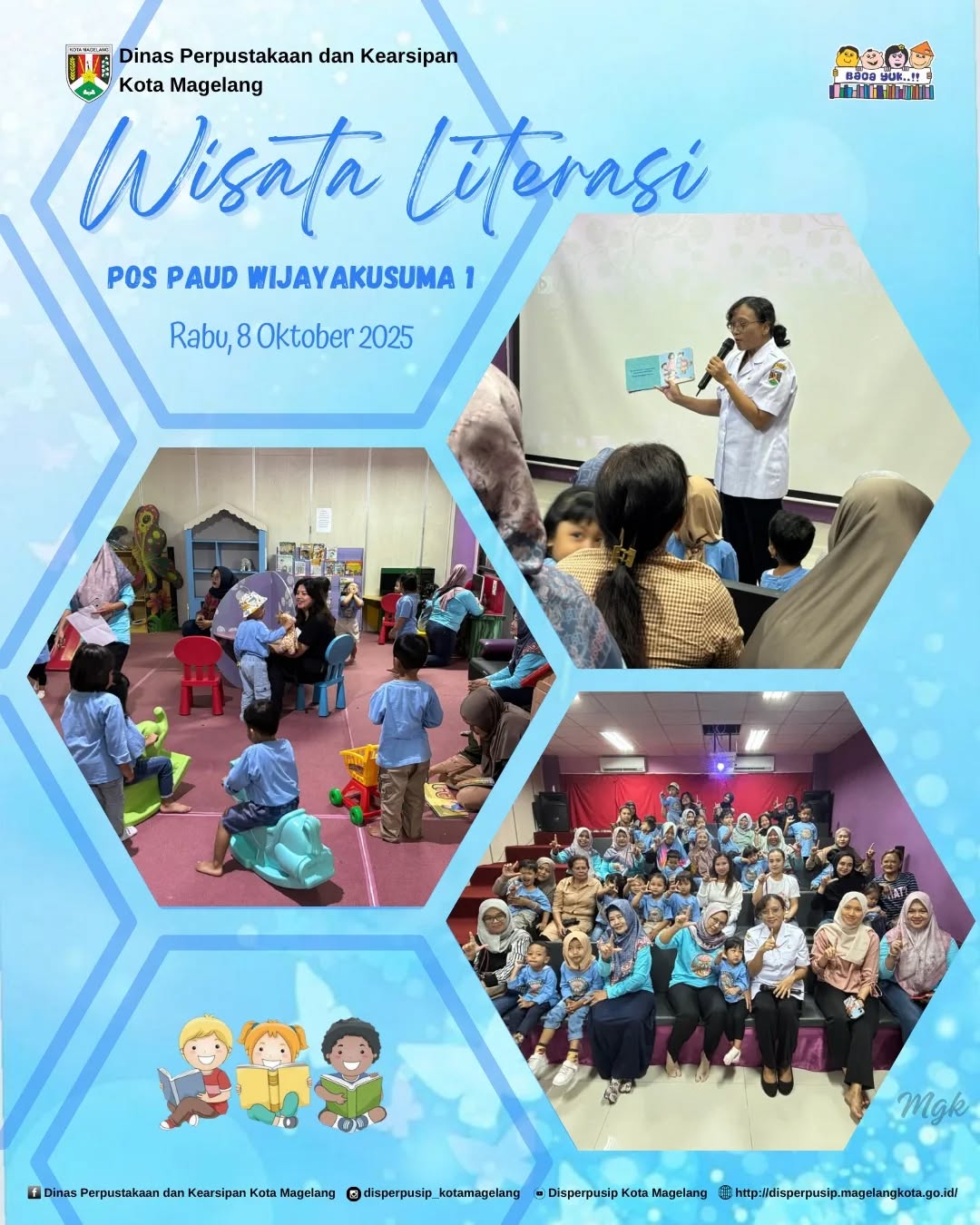 Wisata Literasi Pos PAUD Wijayakusuma 1