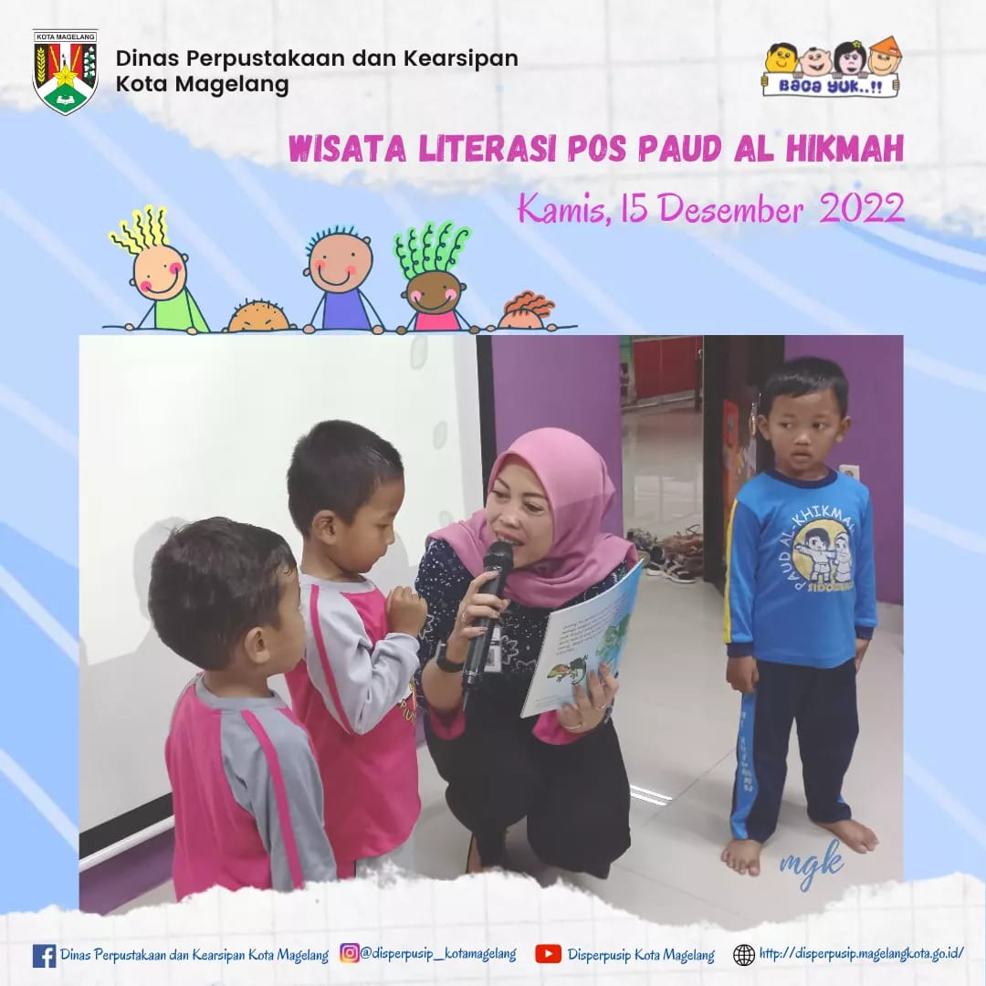 Wisata Literasi Pos Paud Al Hikmah