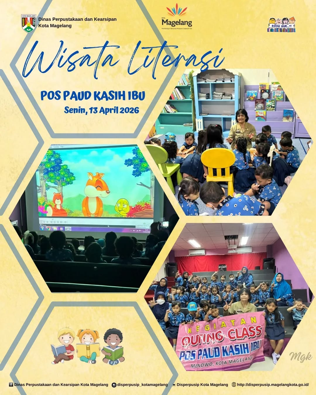 Wisata Literasi Pos Paud Kasih Ibu