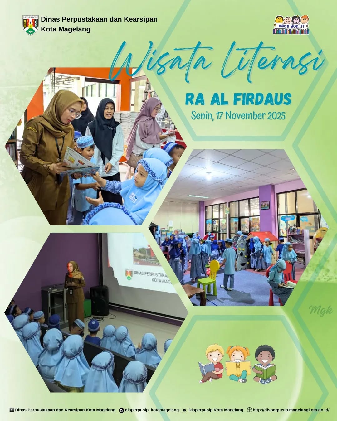 Wisata Literasi RA AL Firdaus 