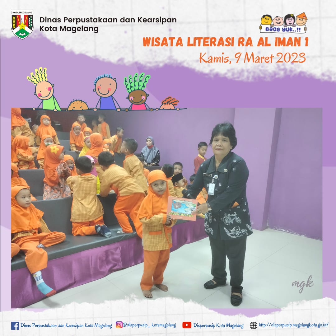 Wisata Literasi RA AL Iman 1