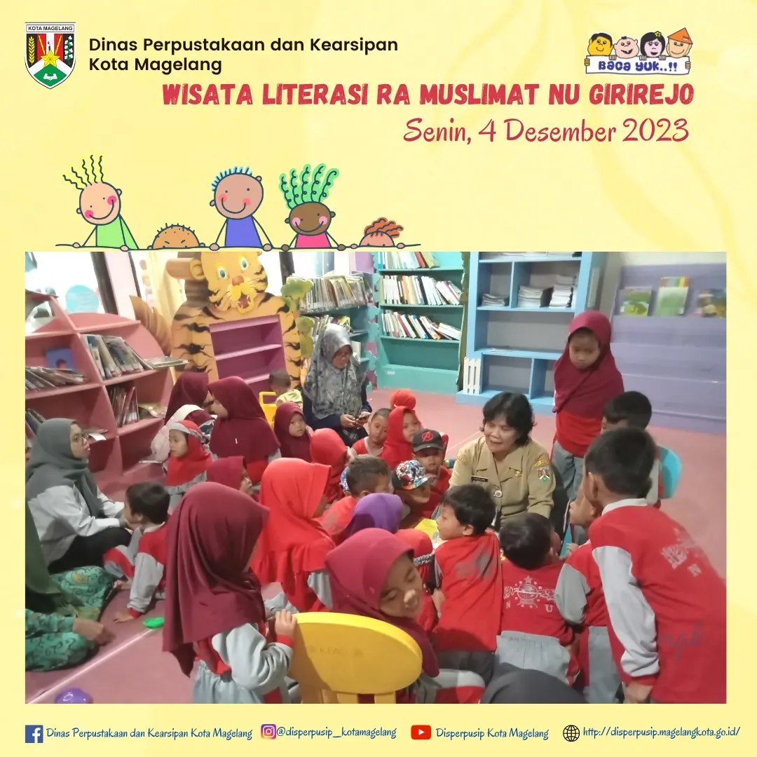 Wisata Literasi RA Muslimat NU Girirejo 