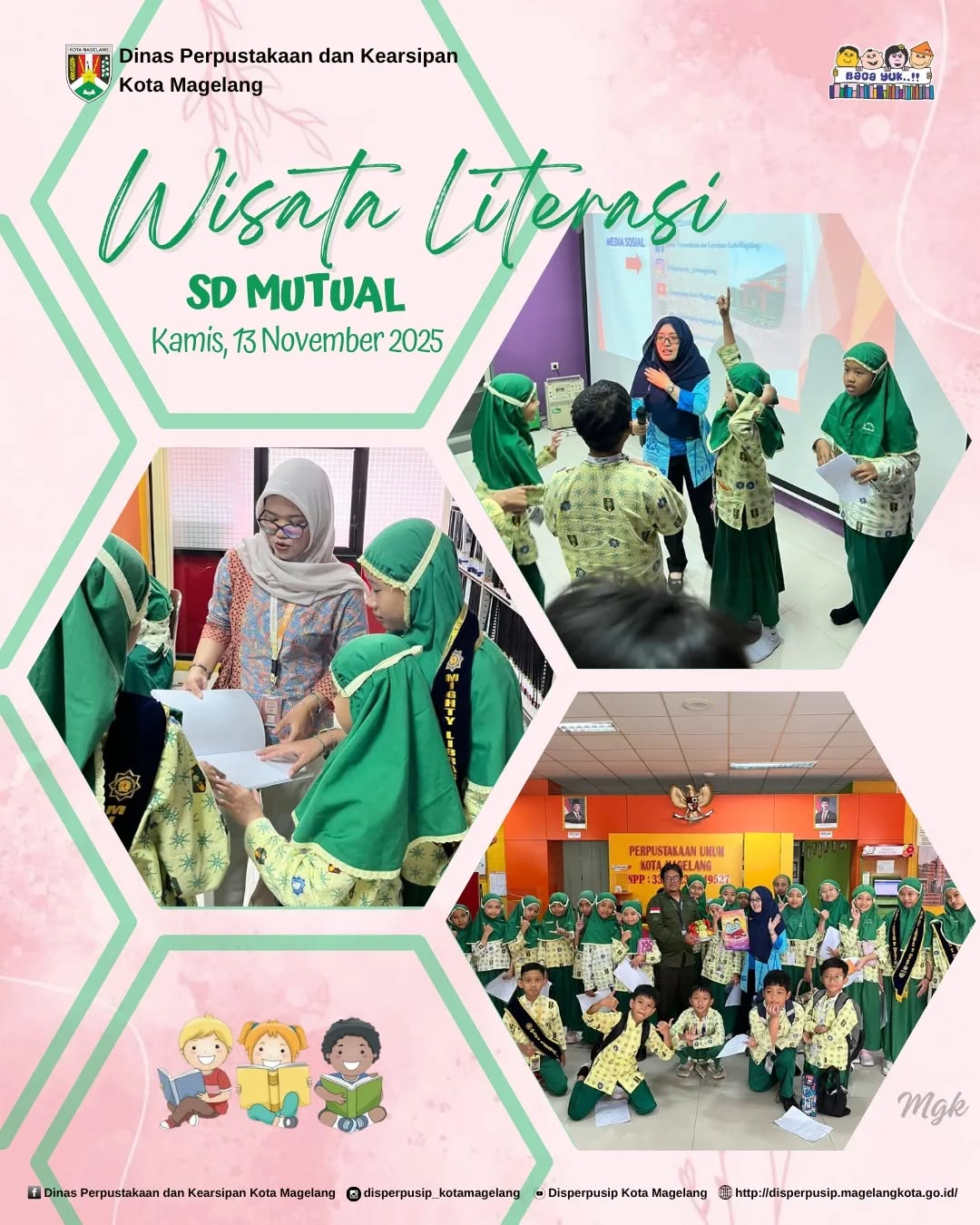 Wisata Literasi SD Mutual Kota Magelang