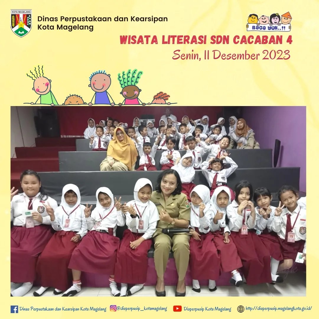 Wisata Literasi SD Negeri Cacaban 4 Kota Magelang 