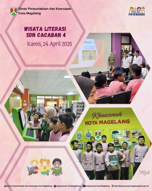 Wisata Literasi SD Negeri Cacaban 4 Kota Magelang
