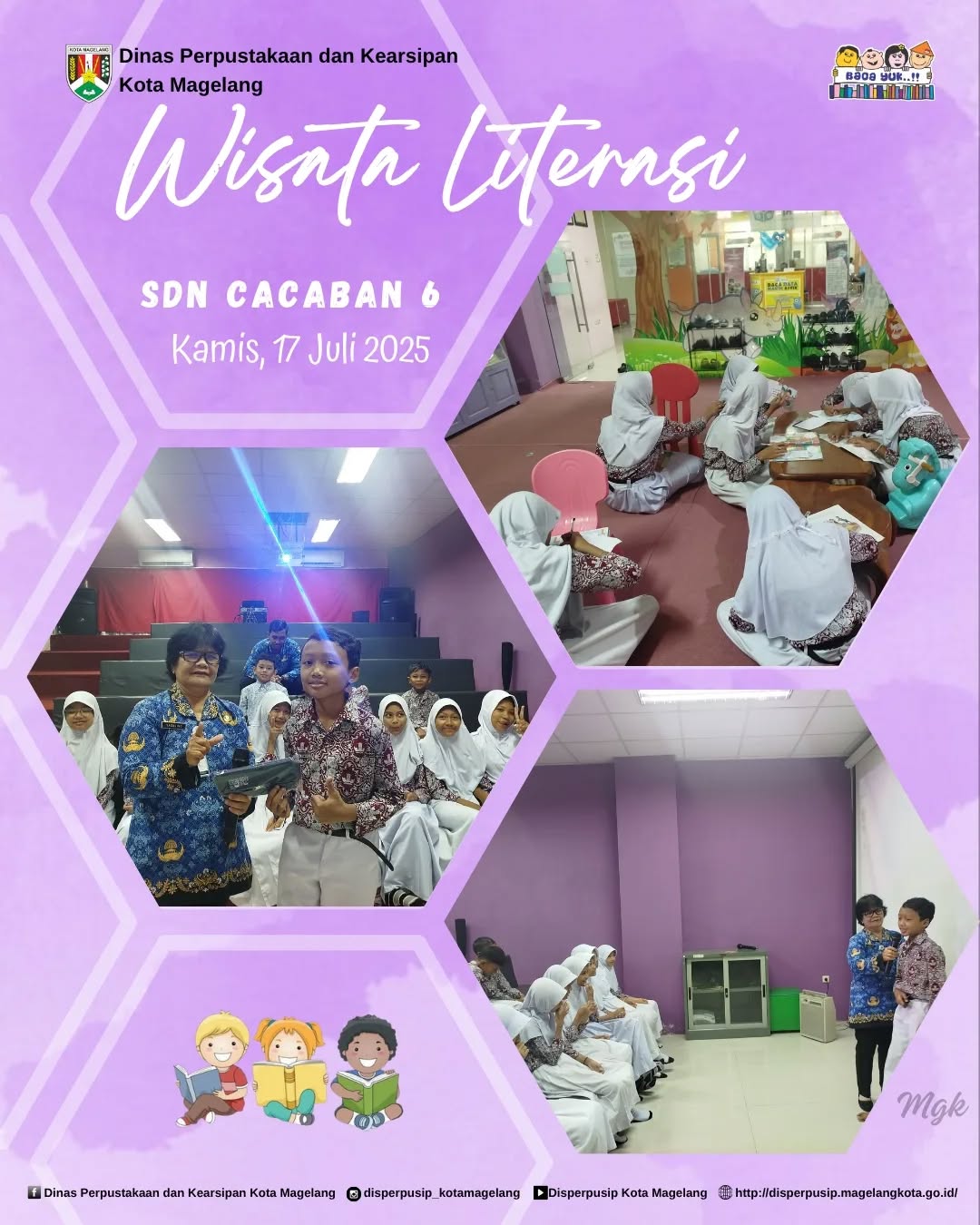 Wisata Literasi SD Negeri Cacaban 6
