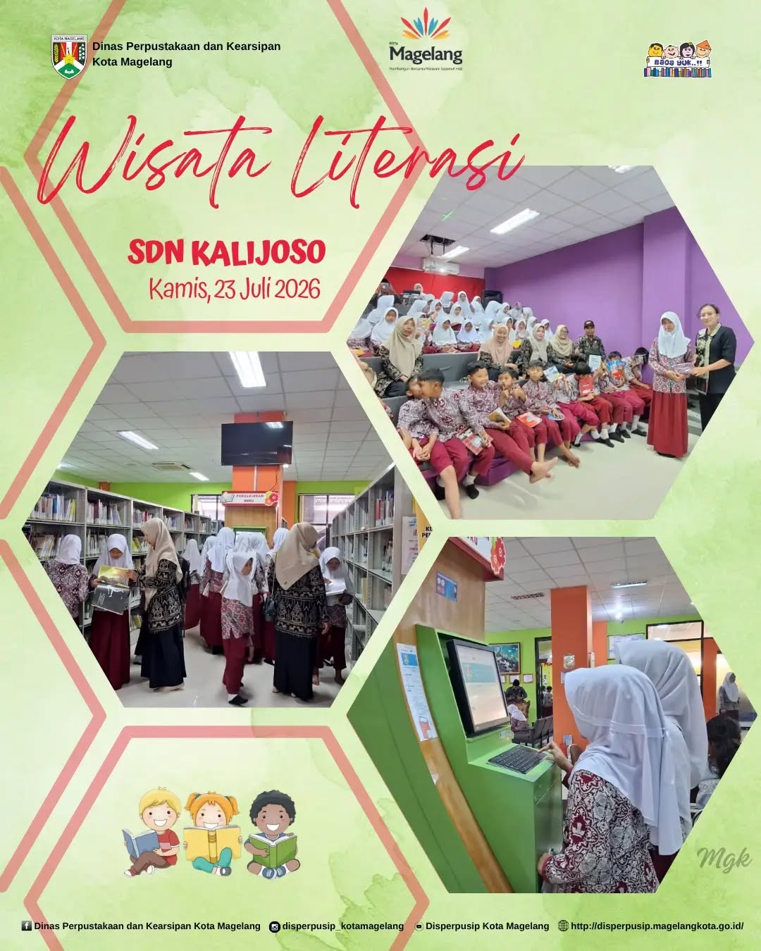 Wisata Literasi SD Negeri Kalijoso 