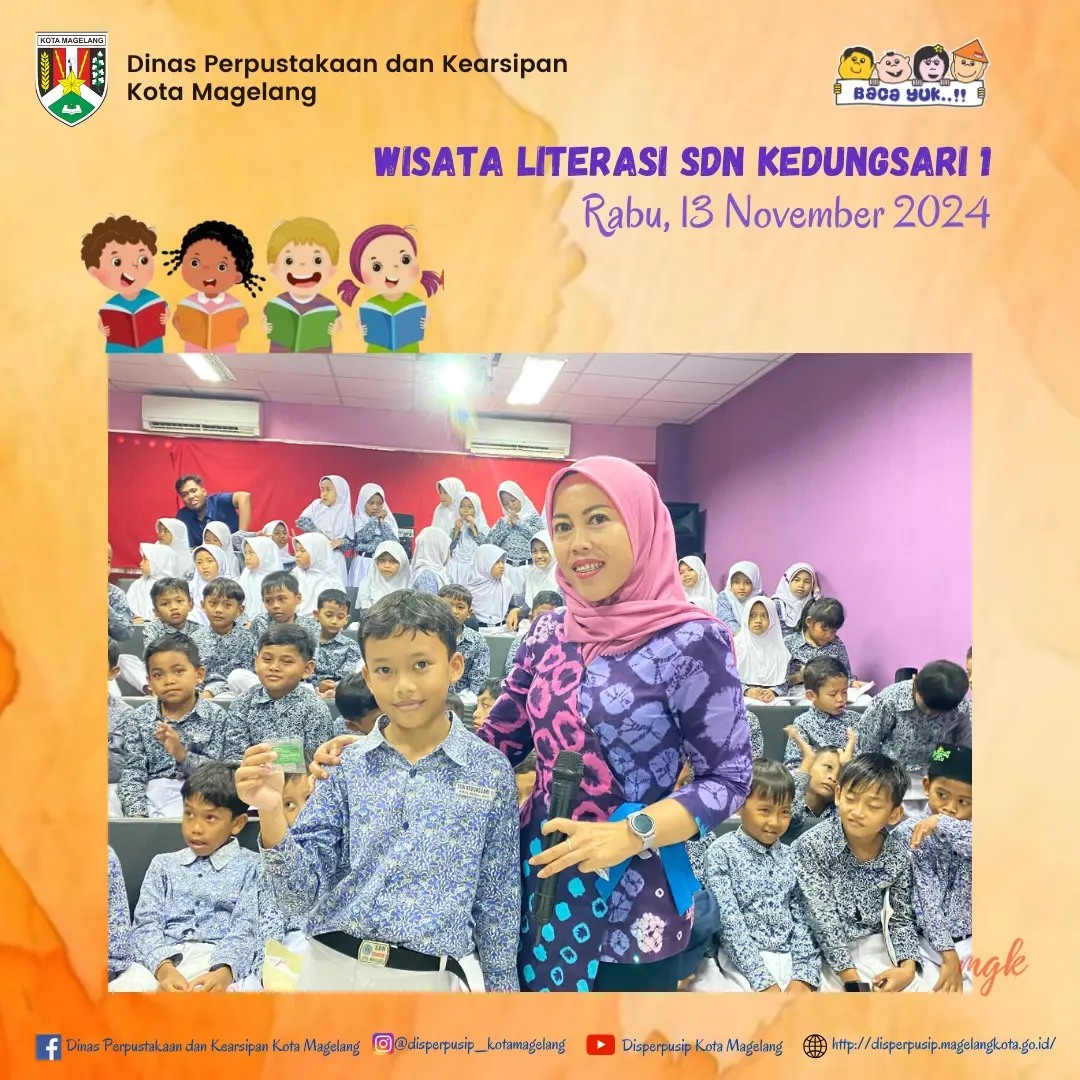 Wisata Literasi SD Negeri Kedungsari 1 Kota Magelang