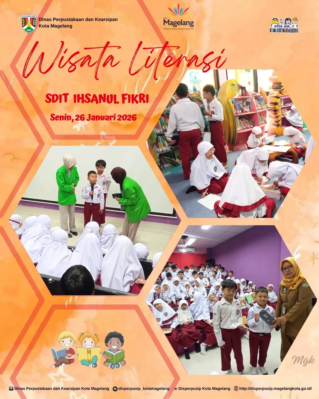 Wisata Literasi SDIT Ihsanul Fikri Tahun 2026