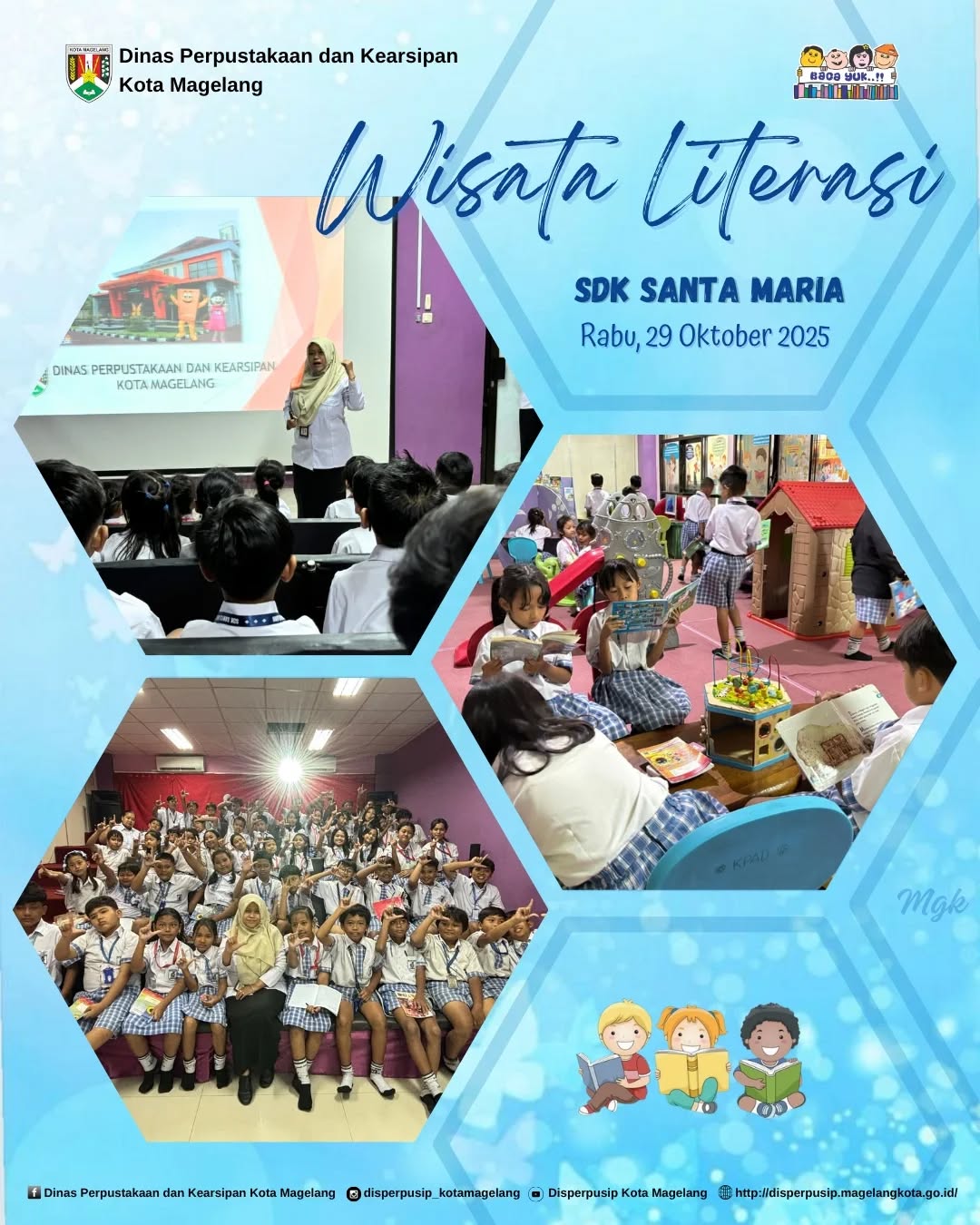 Wisata Literasi SDK Santa Maria Tahun 2025