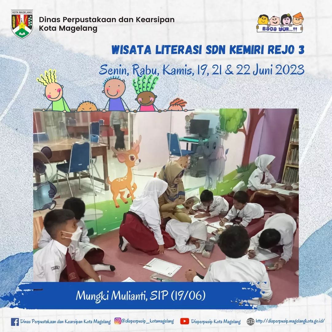 Wisata Literasi SDN Kemiri Rejo 3