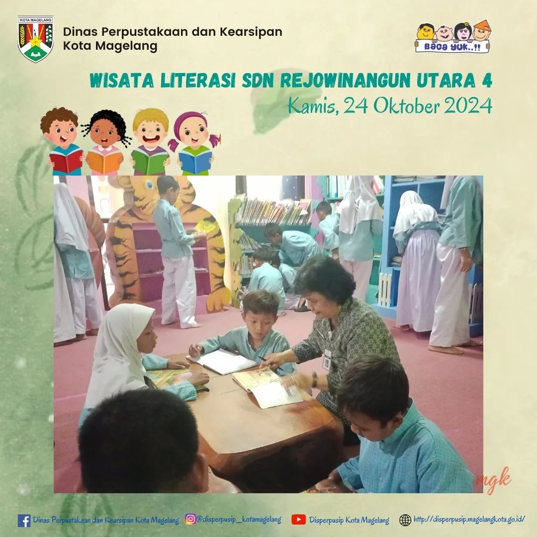 Wisata Literasi SDN Rejowinangun Utara 4