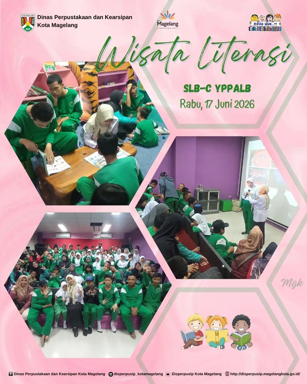 Wisata Literasi SLB- YPPALB Magelang