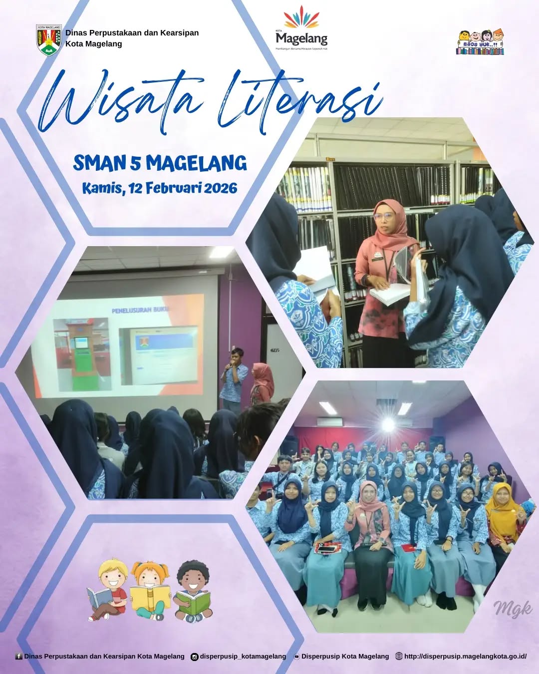 Wisata Literasi SMA Negeri 5 Magelang
